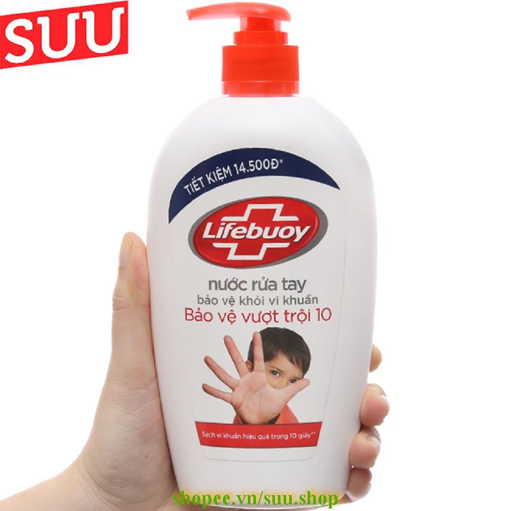Nước Rửa Tay 120G Lifebuoy Bảo Vệ Vượt Trội, suu.shop Cam Kết 100% Chính Hãng.