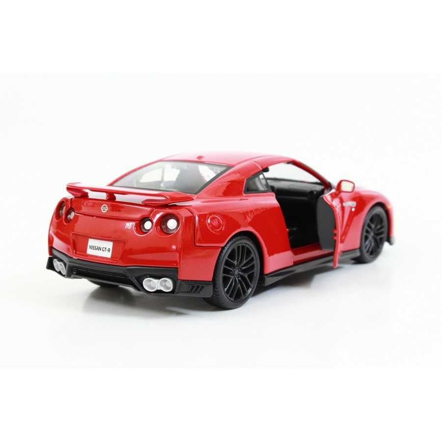 MÔ HÌNH XE NISSAN GT-R 2017 RED 1:24 BBURAGO - MH18-21082