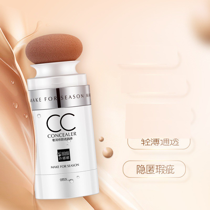 (RẺ VÔ ĐỊCH)Kem nền trang điểm dạng thỏi siêu che khuyết điểm make for season  CC VENZEN | BigBuy360 - bigbuy360.vn