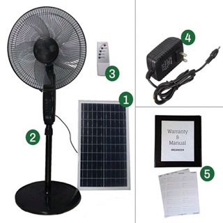 Quạt năng lượng mặt trời JD-S68