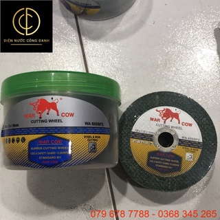 Đá cắt WAR COW(106x1.35x16mm) chính hãng