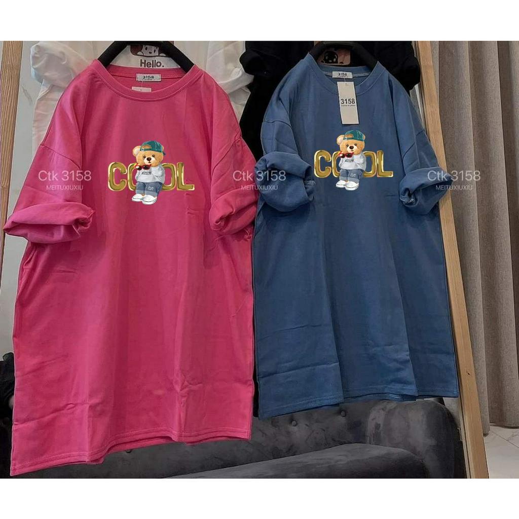 Áo thun nữ ,áo phông nữ bigsize AP GẤU COOL