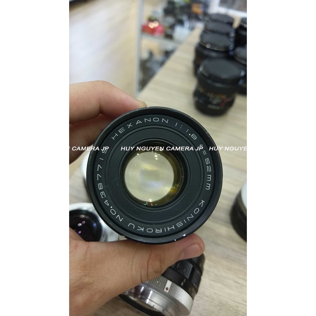 ỐNG KÍNH KONICA HEXANON 52 F1.8 NGÀM F