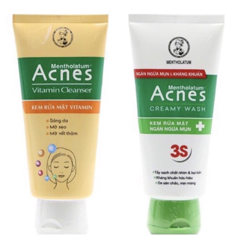 [ MỚI ] Sữa rửa mặt Acnes 100g