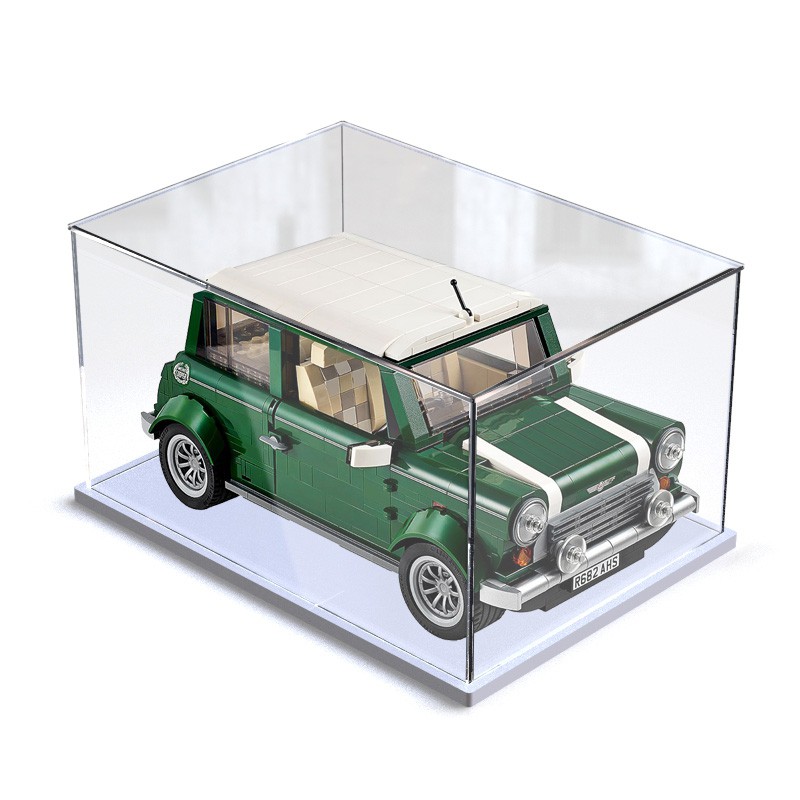 Hộp Nhựa Acrylic Đựng Đồ Chơi Lego Mini Cooper 10242 Phong Cách Retro