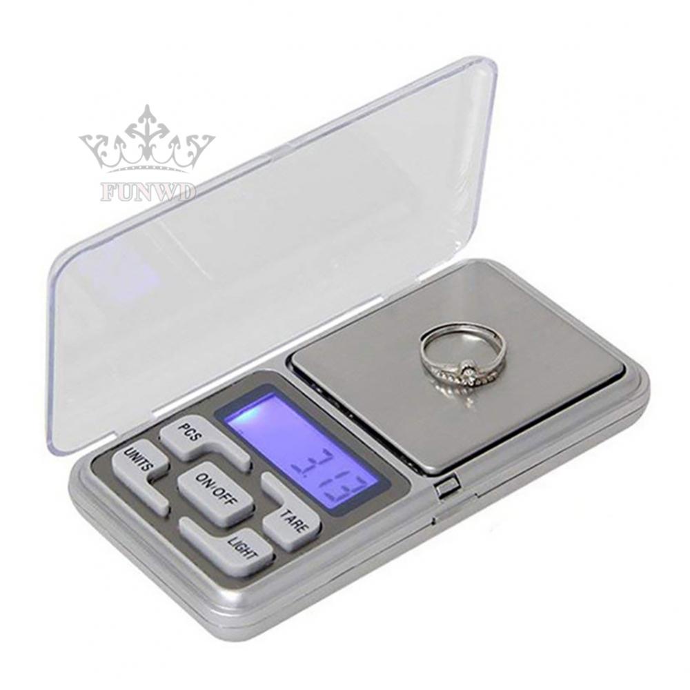 Cân Điện Tử mini Bỏ Túi 1* 200g/300g/500g X 0.01g/0.1g