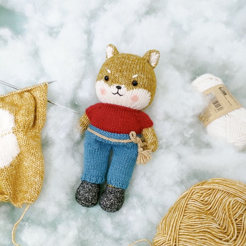 Thú đan handmade quà tặng giáng sinh hỗ trợ gói quà