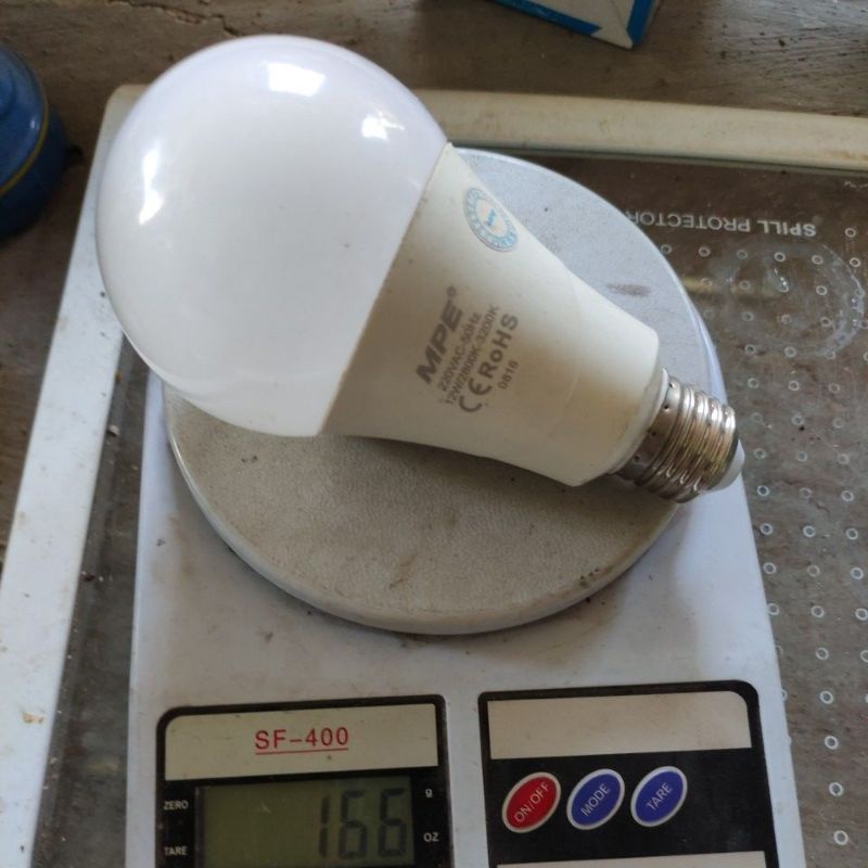 Bóng đèn led MBE ánh sáng vàng