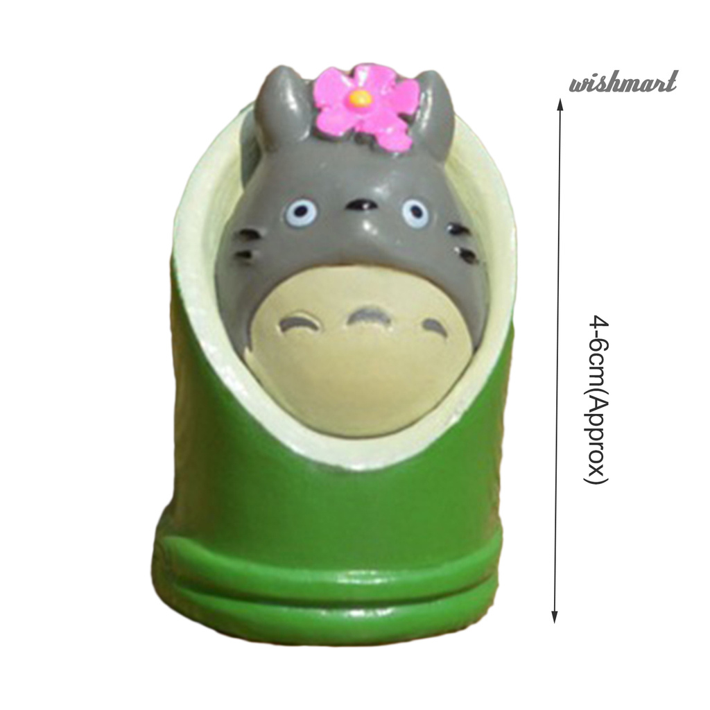Set 10 Đồ trang trí Nhân Vật Hoạt Hình Totoro Trang Trí Nội Thất Xe Hơi