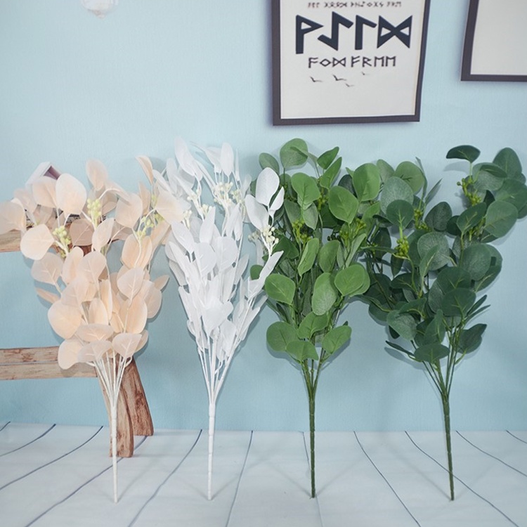 Lá Bạch Đàn Nhân Tạo Trang Trí Nhà Cửa / Văn Phòng / Tiệc Cưới