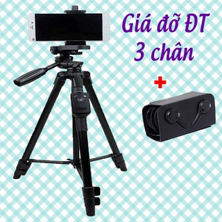 Giá đỡ & Kẹp | COMBO BỘ CHÂN ĐỠ CHỤP ẢNH + TAI NGHE SAMSUNG S10 CAO CẤP | Hàng chất lượng