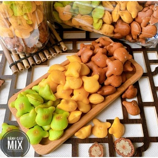 1kg bánh gấu mix vị