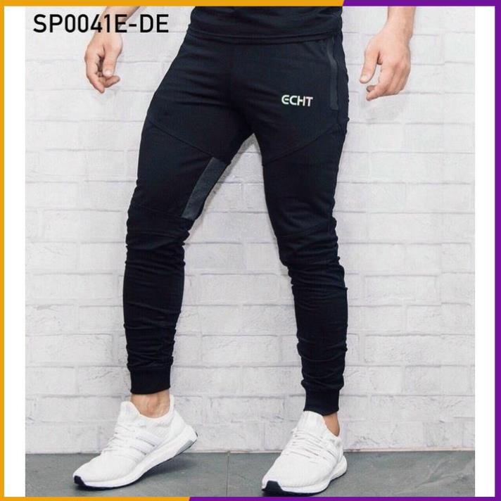 Quần Tập Gym Nam – Jogger Gym ECHT Hàng Nhập Khẩu Vải Nỉ Da Cá Cao Cấp