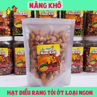 100GR Hạt Điều Rang Tỏi Ớt Loại 1 ( điều nguyên ) | Nàng Khô