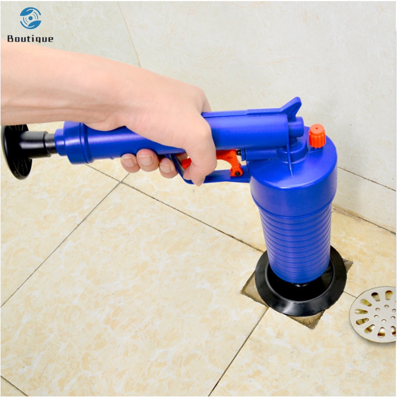 ✿♥▷ High Pressure Air Drain Blaster Pump Plunger Sink Pipe Clog Remover Toilets Bathroom Home Tool