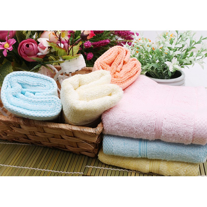 Set 3 khăn mặt sợi tre Unobaby