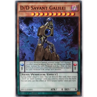 [Thẻ Yugioh] D/D Savant Galilei |EN| Common