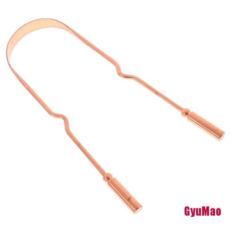 Dụng Cụ Vệ Sinh Lưỡi Bằng Đồng Nguyên Chất rx1GUMO