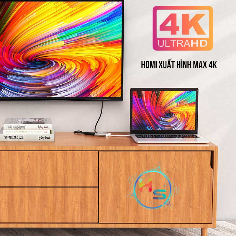 Hub Type C 3in1 - Cổng Chuyển Đổi HUB USB Type-C to HDMI, USB 3.0, PD Type-C Cho Laptop Macbook, Điện Thoại, Samsung Dex