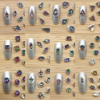 (ảnh thật) Charm đá đính móng 5C