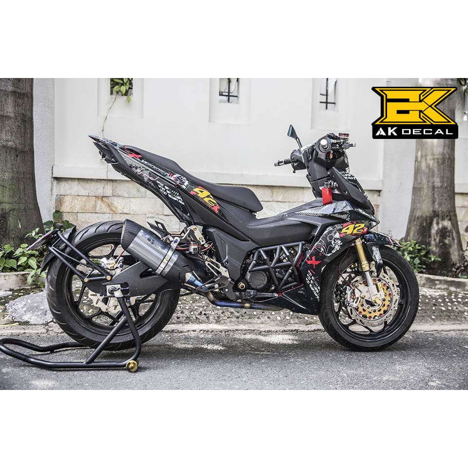 Tem trùm xe Winner - Mẫu 053