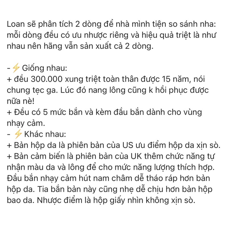 Máy triệt lông cá nhân Halio chính hãng