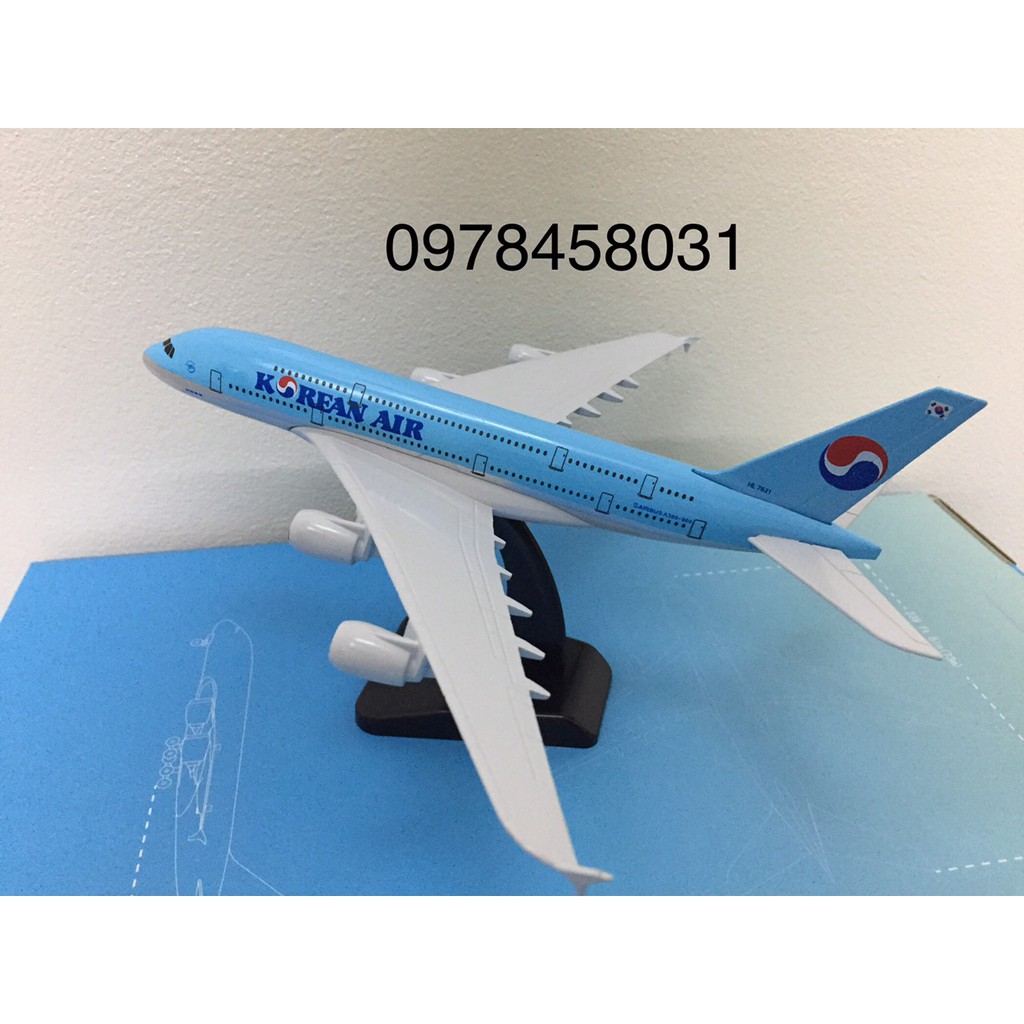 Mô hình máy bay Hàn Quốc 20cm