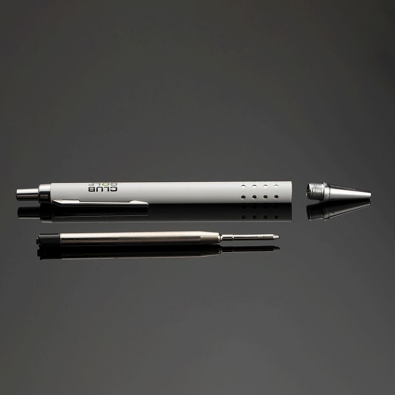 Bút Bi Kim Loại 24 Lỗ Thiết Kế Dạng Nhấn Sang Trọng