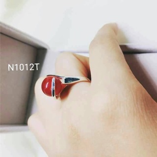 Bộ trang sức nhẫn và kiềng đá thạch anh