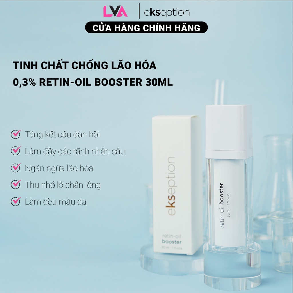 Tinh chất chống lão hóa Ekseption 0,3% Retin-Oil Booster 30ml