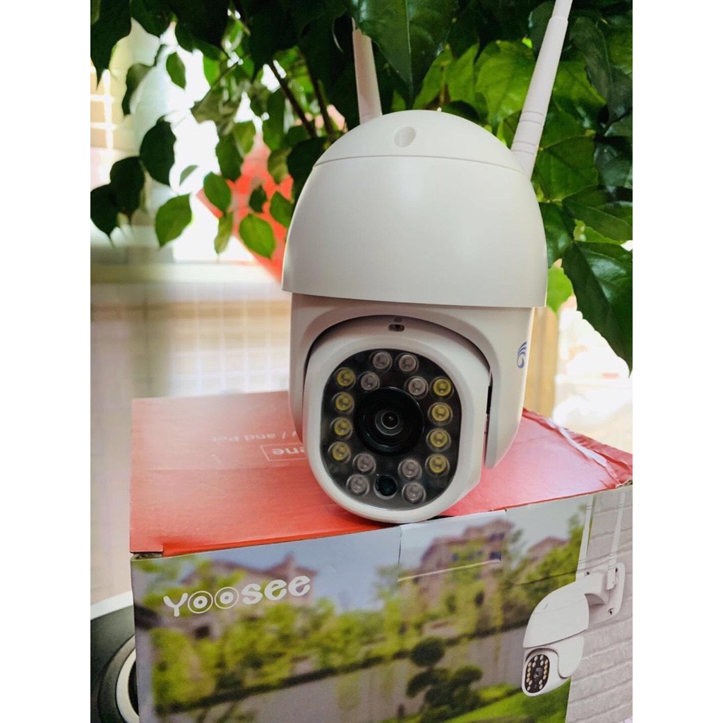 Camera wifi YooSee PTZ mini  ngoài trời xoay 360 - Full HD Siêu nét 2.0mpx