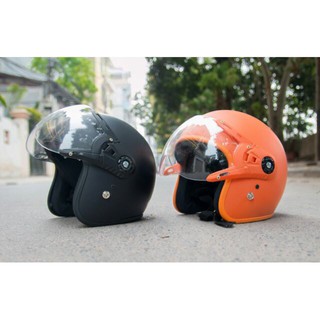 Nón Bảo Hiểm Chính Hãng 3/4 [ KÍNH CHỐNG TIA UV - TIA CỰC TÍM ]