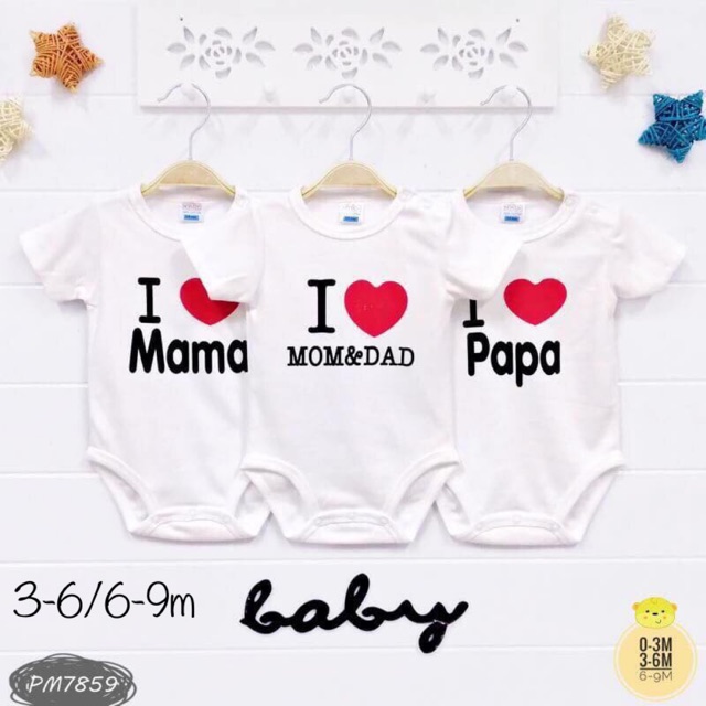 set 3 bộ body thái lan love pama