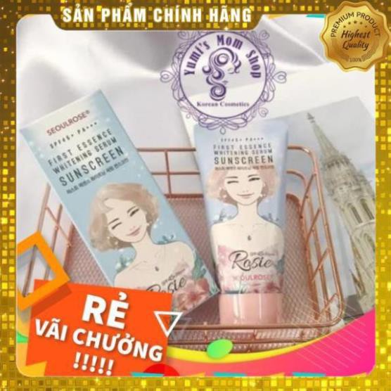 Kem chống nắng Rosie Seoul Rose First Essence Whitening Serum Sunscreen