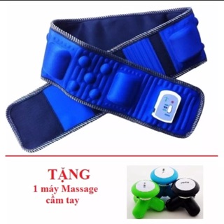 Máy masage đánh tan mỡ bụng giảm mỡ + tặng masage cầm tay 3 chân