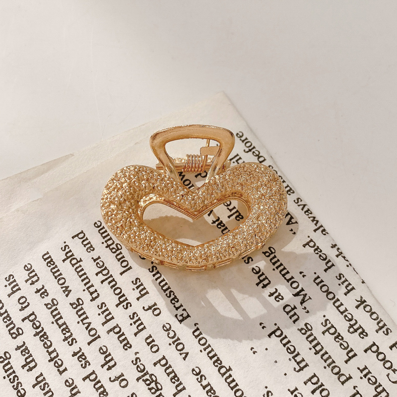 Kẹp Tóc Kim Loại Phong Cách Hàn Quốc Xinh Xắn Cho Nữ