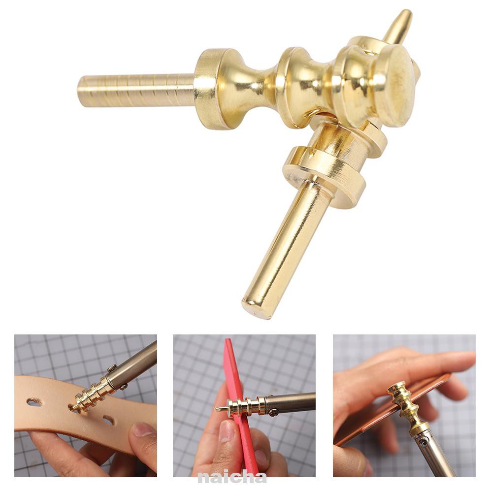 Professional Brass Durable Mini Replacement Parts Easy Install DIY Leather Edge Soldering Iron Tip