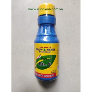VITAMIN B1 GROWMORE kích thích ra rễ phát triển cây cho hoa lan hoa hồng - 100ml