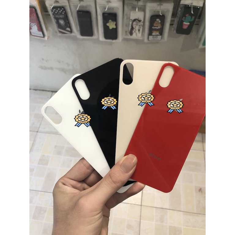 Cường lực tráng gương 6D chính hãng dán mặt sau lưng dành cho iphone 7/8Plus, X/Xs/Xs max và 11/11 pro/11 pro max