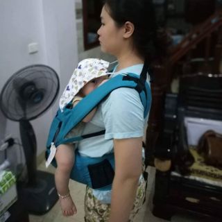 Địu ngồi em bé có đỡ cổ