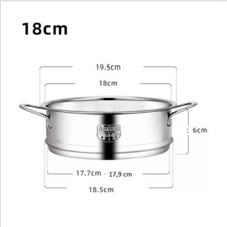 Xửng vỉ lồng hấp inox 304 bánh bao xôi đa năng tiện dụng chất lượng cao x1