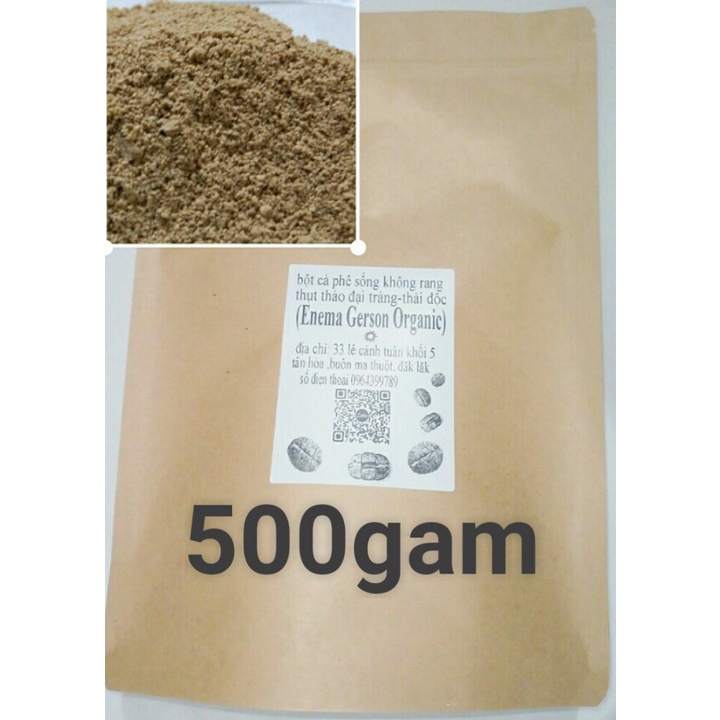 THẢI ĐỘC ĐẠI TRÀNG (màu vàng nhạt)_500g (enema coffe gerson)
