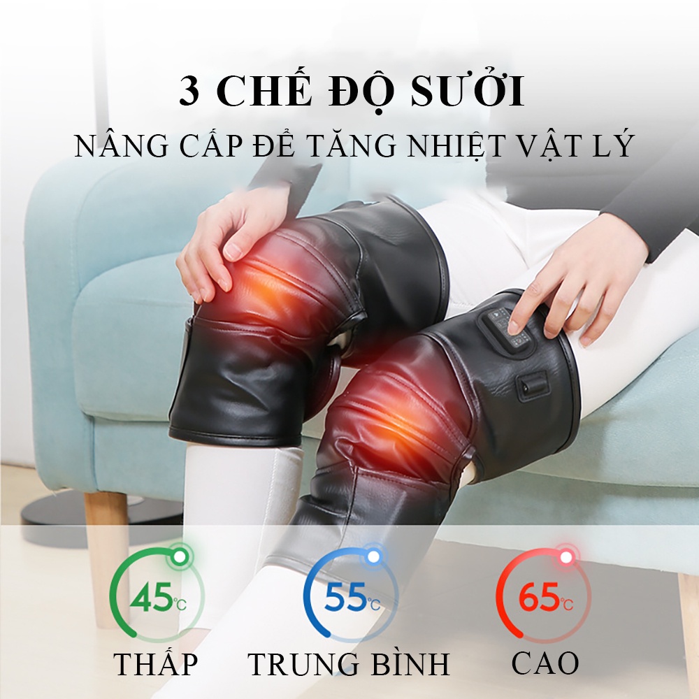 Đệm massage, Đệm massage đầu gối làm nóng hồng ngoại trị liệu nhiệt hỗ trợ đầu gối chăm sóc sức khỏe Bảo hành 2 năm