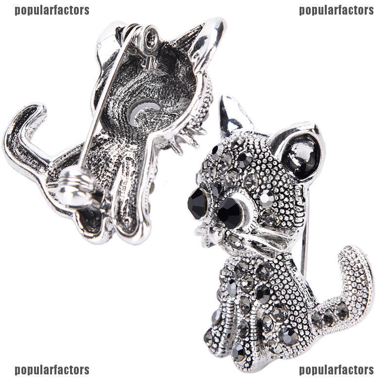 Ghim Cài Áo Hình Mèo Dễ Thương