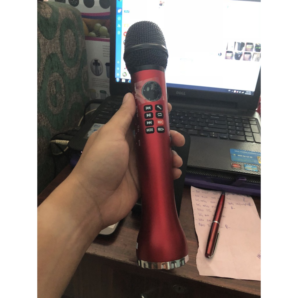 Micro Karaoke Bluetooth cao cấp thế hệ mới L-598