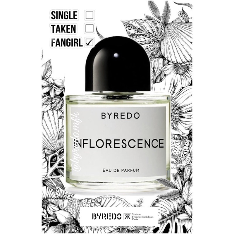 Mẫu thử nước hoa Byredo Inflorescence Tester 5ml/10ml/20ml | BigBuy360 - bigbuy360.vn