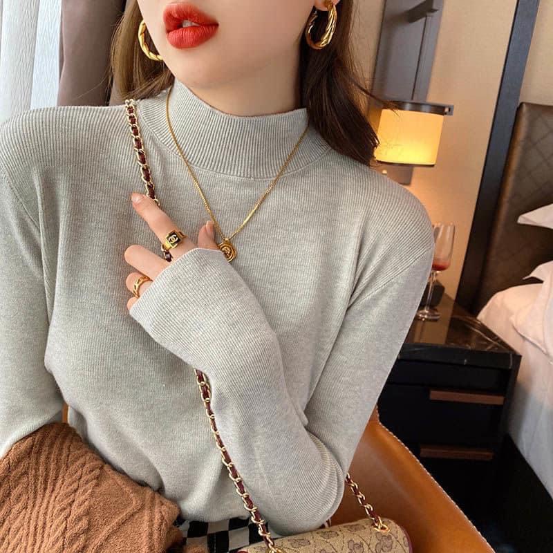 Áo len lông thỏ cho nữ