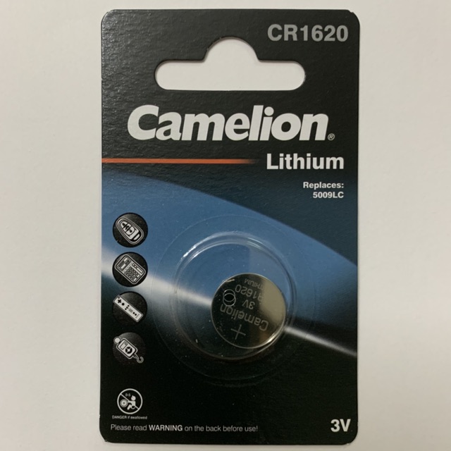 Pin CR1632 CR1620 CR1220 Camelion Lithium 3V vỉ 1 viên