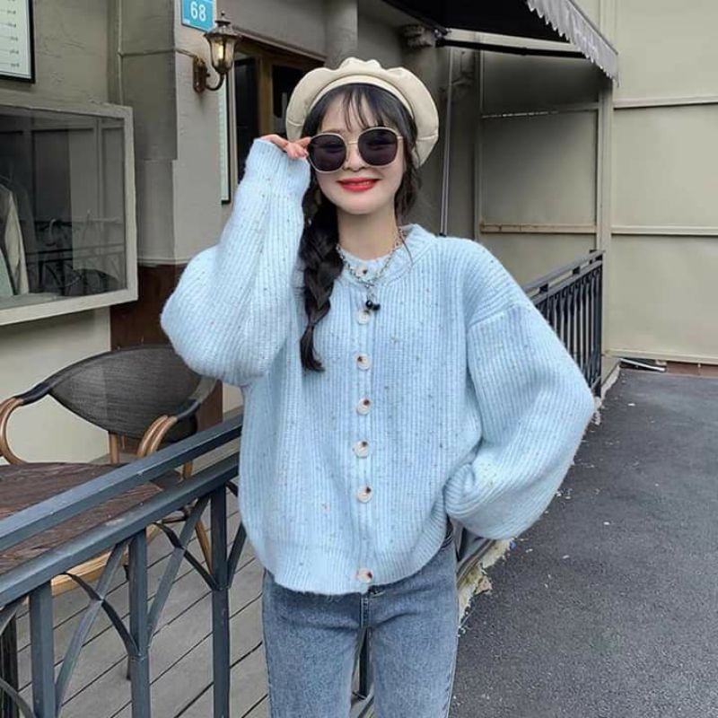 Áo len Cardigan trơn mùa Đông 🌌