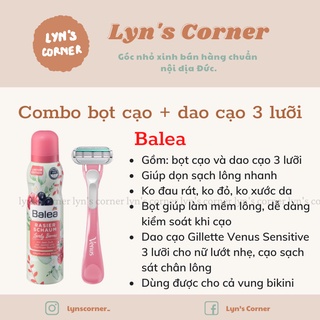 Combo bọt cạo 2 món Balea